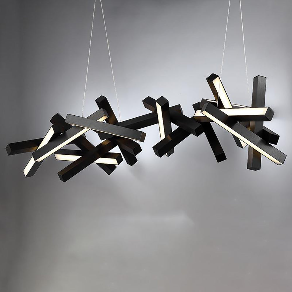 Chaos LED Linear Chandelier