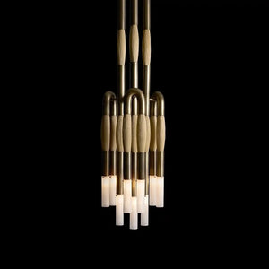 Modern Heritage Horsehair 9 - Light Pendant Unique Luxury Light Fixture - Arialamps