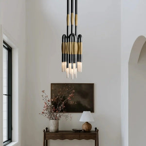 Modern Heritage Horsehair 9 - Light Pendant Unique Luxury Light Fixture - Arialamps