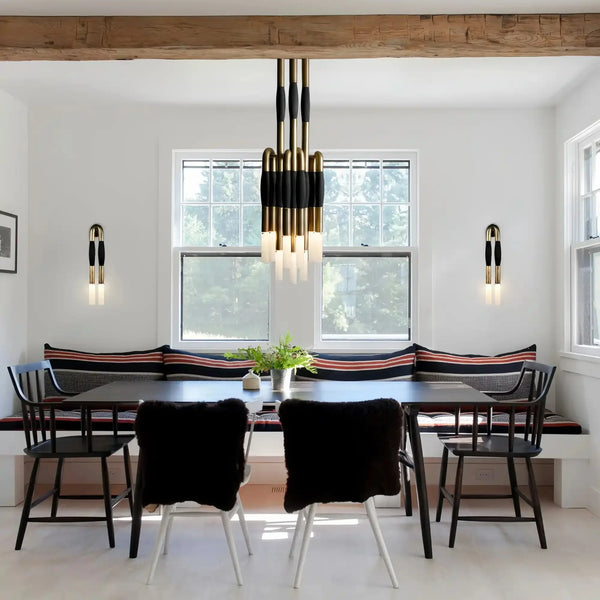 Modern Heritage Horsehair 9 - Light Pendant Unique Luxury Light Fixture - Arialamps