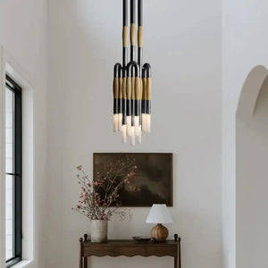 Modern Heritage Horsehair 9 - Light Pendant Unique Luxury Light Fixture - Arialamps