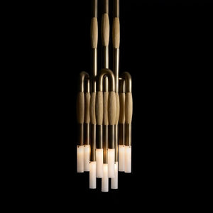 Modern Heritage Horsehair 9 - Light Pendant Unique Luxury Light Fixture - Arialamps