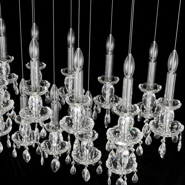 Modern Linear Crystal Lighting - Arialamps