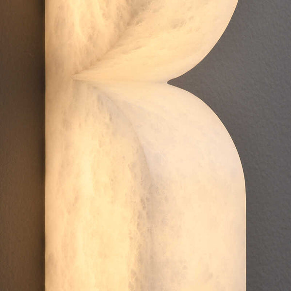 Modern Luxe Brass Natural Alabaster Wall Sconce for Entryway chandeliers for dining room,chandeliers for stairways,chandeliers for foyer,chandeliers for bedrooms,chandeliers for kitchen,chandeliers for living room Kevinstudiolives