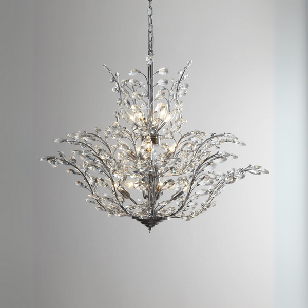 Modern Luxury Branches Crystal Chandelier for Low-ceiling-Arialamps