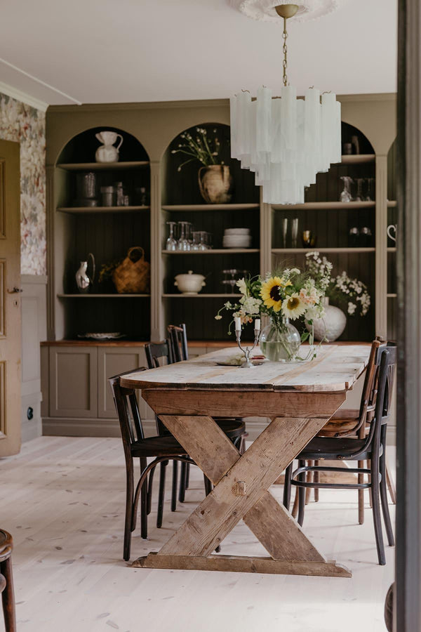 Murano Chandelier – 36 tubes – Alabaster white-Arialamps