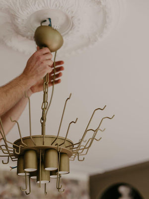 Murano Chandelier – 36 tubes – Alabaster white-Arialamps