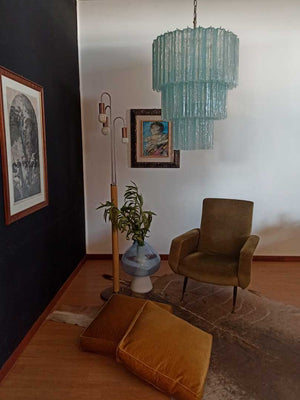 Murano Chandelier – 52 tubes – Opal