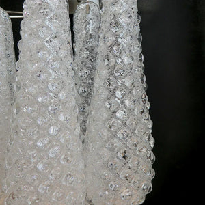 Murano Petals White Wall Light 13.4"-Wall Light-Arialamps