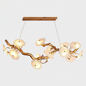 Nenufar Blooming Chandelier-chandeliers for dining room,chandeliers for stairways,chandeliers for foyer,chandeliers for bedrooms,chandeliers for kitchen,chandeliers for living room-Arialamps