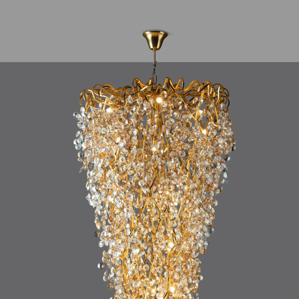 New Modern Light Luxury Branch Crystal Chandelier for Dining /Living Room-Chandeliers-Arialamps