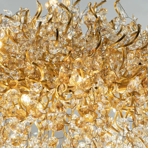 New Modern Light Luxury Branch Crystal Chandelier for Dining /Living Room-Chandeliers-Arialamps