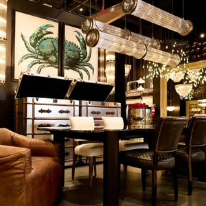 Newton Rectangular Pendant - Arialamps