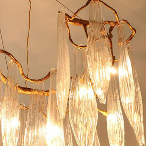 Niagara Branch Chandelier-chandeliers for dining room,chandeliers for stairways,chandeliers for foyer,chandeliers for bedrooms,chandeliers for kitchen,chandeliers for living room-Arialamps