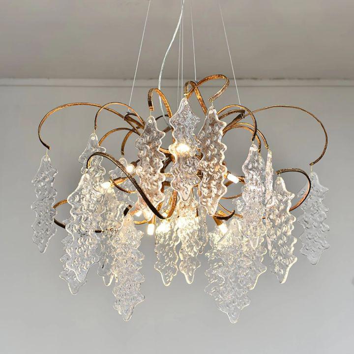 Niagara Round Chandelier-chandeliers for dining room,chandeliers for stairways,chandeliers for foyer,chandeliers for bedrooms,chandeliers for kitchen,chandeliers for living room-L 59″(150cm) x W 23.6″(60cm) x H 25.6″(65cm)-Arialamps