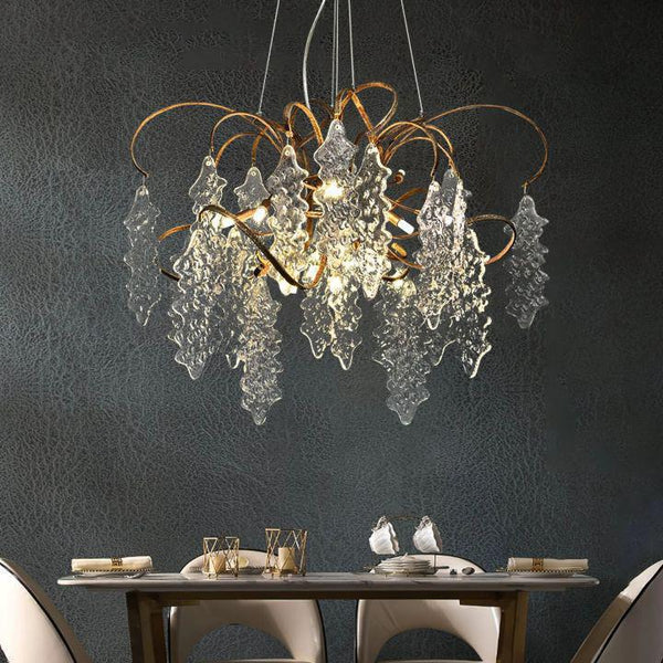 Niagara Round Chandelier-chandeliers for dining room,chandeliers for stairways,chandeliers for foyer,chandeliers for bedrooms,chandeliers for kitchen,chandeliers for living room-Arialamps