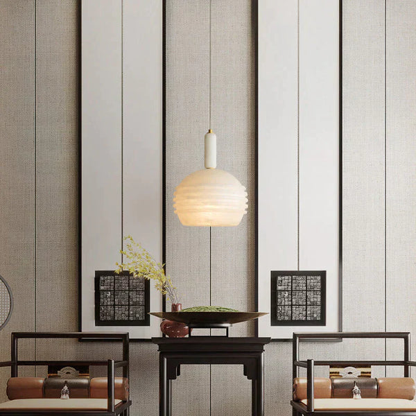 Nina Modern Alabaster Pendant Light, Alabaster Pendant Lamp Besides Bed Pendant Light Kevin Studio Inc