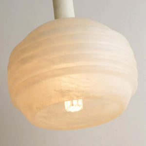 Nina Modern Alabaster Pendant Light, Alabaster Pendant Lamp Besides Bed Pendant Light Kevin Studio Inc