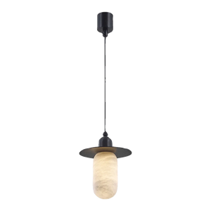 Nordic Alabaster and Brass Minimalist Pendant Light chandeliers for dining room,chandeliers for stairways,chandeliers for foyer,chandeliers for bedrooms,chandeliers for kitchen,chandeliers for living room Kevinstudiolives Style A