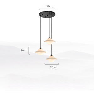 Nordic Creative Minimalist Luxury Alabaster Pendant Lamp chandeliers for dining room,chandeliers for stairways,chandeliers for foyer,chandeliers for bedrooms,chandeliers for kitchen,chandeliers for living room Kevinstudiolives