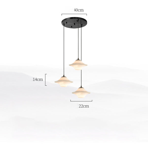 Nordic Creative Minimalist Luxury Alabaster Pendant Lamp chandeliers for dining room,chandeliers for stairways,chandeliers for foyer,chandeliers for bedrooms,chandeliers for kitchen,chandeliers for living room Kevinstudiolives