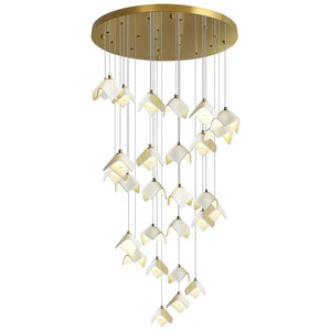 Orlani Bloom Cascade Stairs Chandelier - Arialamps