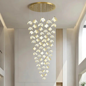 Orlani Bloom Cascade Stairs Chandelier - Arialamps