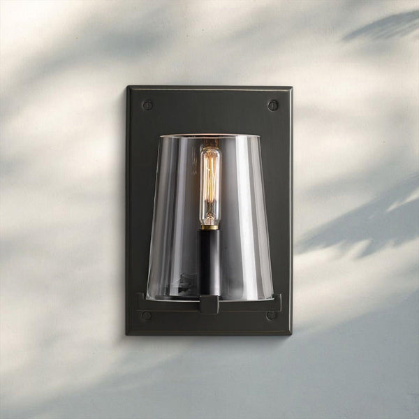 Pauilla Sconce-Matte Black-