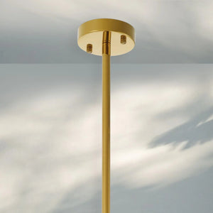 Pearl Alabaster Modern Round Chandelier-Arialamps