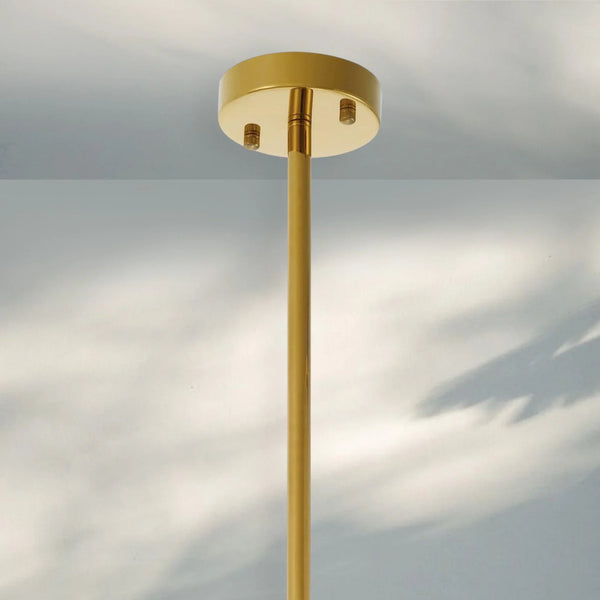 Pearl Alabaster Modern Round Chandelier-Arialamps