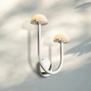 Pedrea Alabaster Double Wall Sconce - Arialamps
