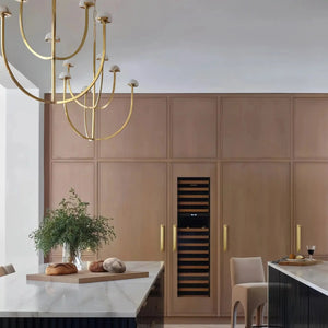 Pedrea Alabaster Round Chandelier 24'' 32'' 40'' - Arialamps