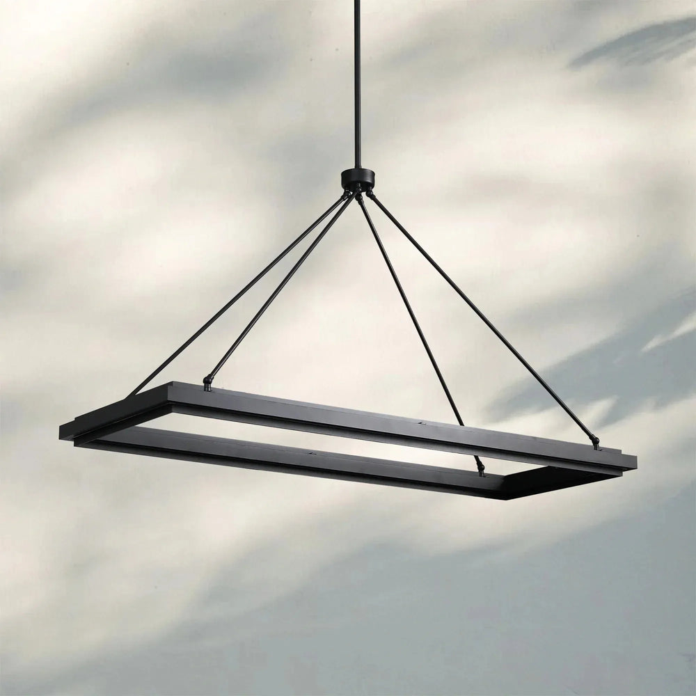 Peralte Rectangular Chandelier 48" 62“-48"-