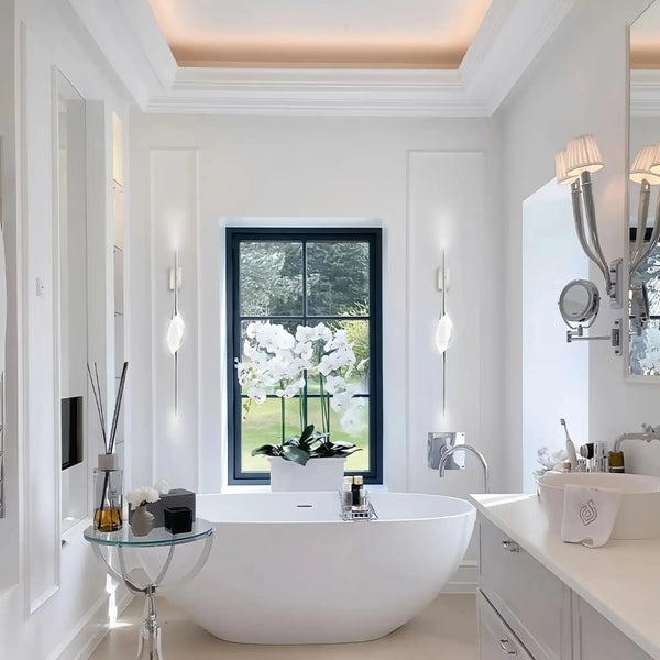 Pezzo Single Crystal Wall Sconce - Arialamps