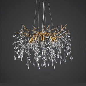 Postmodern Creative Crystal Branch Chandelier - Ineffable Lighting