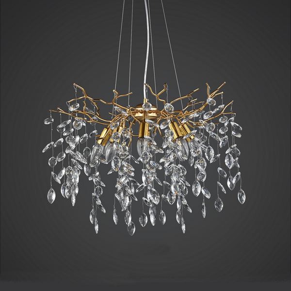 Postmodern Creative Crystal Branch Chandelier - Ineffable Lighting