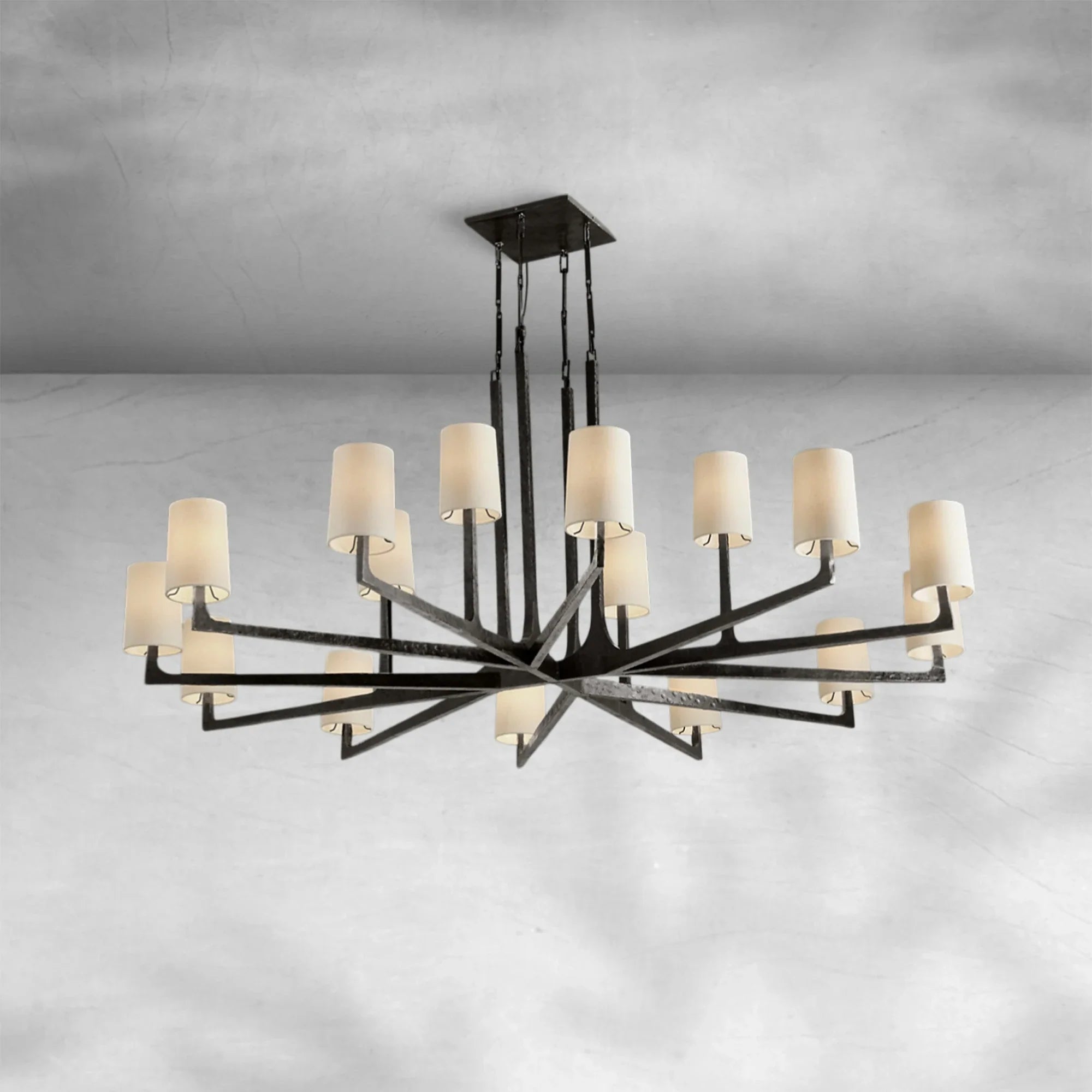 Wryte Round Chandelier 36"D 48"D 60"D
