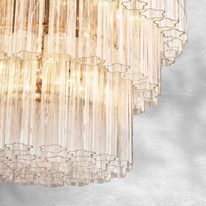 Caelo Round 3 - Tier Chandelier 36″ - Arialamps