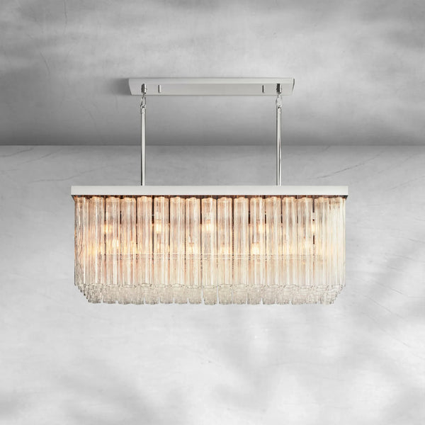 Caelo Linear Chandelier 54"/72” - Arialamps
