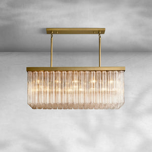 Caelo Linear Chandelier 54"/72” - Arialamps