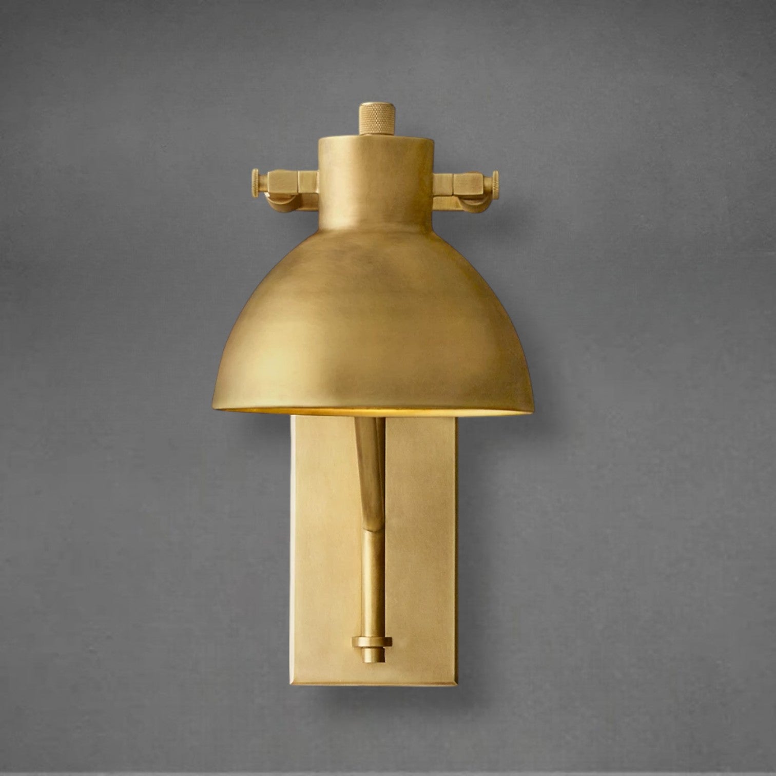 Machine Swing-arm Task Sconce