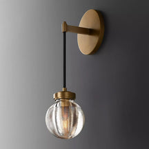 Pearl Glass Wall Sconce 15“