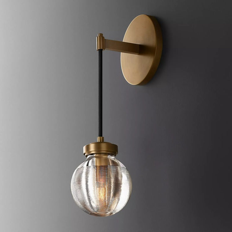 Pearl Glass Wall Sconce 15“
