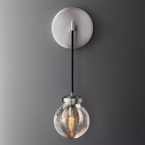 Pearl Glass Wall Sconce 15“
