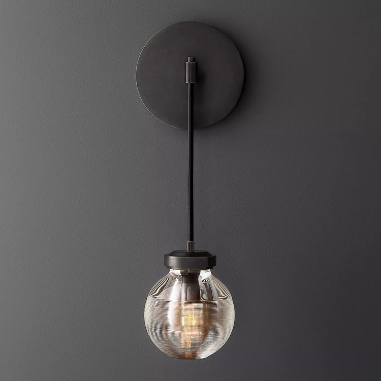 Pearl Glass Wall Sconce 15“