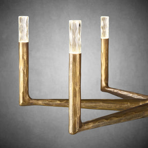 Thod  Round Chandelier 36'', Upscale Lighting Fixtures
