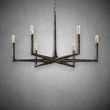 Thod  Round Chandelier 36'', Upscale Lighting Fixtures