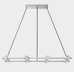 Planets Rectangular Chandelier 54" 72"