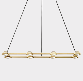 Planets Rectangular Chandelier 54" 72"