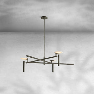 Lumora Round Chandelier 45“ - Arialamps